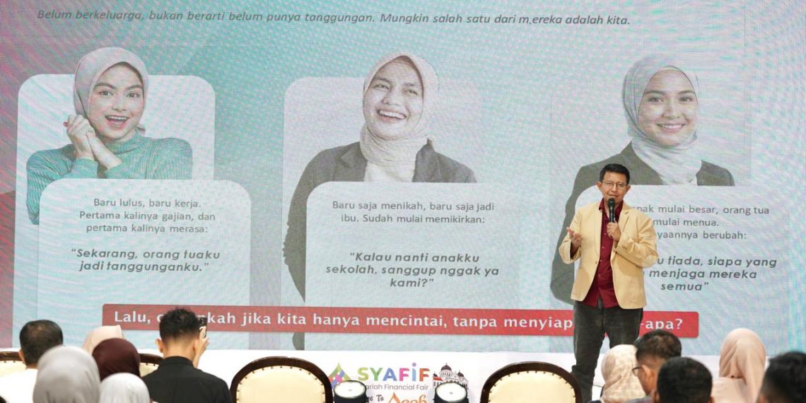 Prudential Syariah dan OJK menggelar SYAFIF di Aceh pada 9–11 Oktober 2026 untuk memperkuat literasi keuangan syariah dan membuka peluang bagi UMKM.