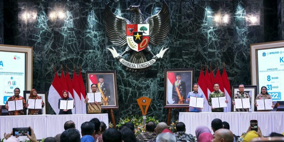 Pemprov DKI Jakarta memperkuat kolaborasi BUMD, BUMN, dan perangkat daerah melalui 15 kesepakatan strategis untuk mengejar target kota global pada 2030.