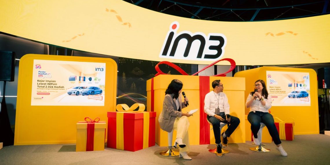 IM3 menghadirkan Pesta Hadiah IMPoin 2026 dengan total 2.026 hadiah, termasuk mobil listrik BYD, iPhone 17 Pro, dan ribuan voucher belanja.
