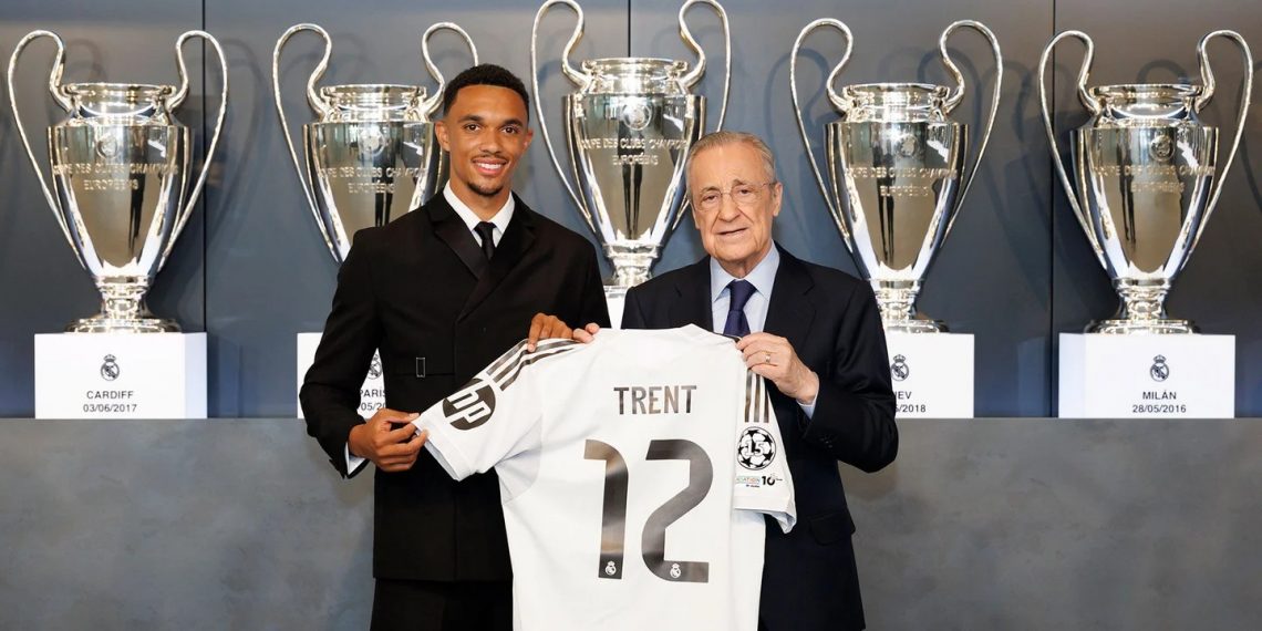 Trent Alexander-Arnold kesulitan mendapat menit bermain reguler di Real Madrid. Namun, ia dan Liverpool dikabarkan belum mempertimbangkan reuni.