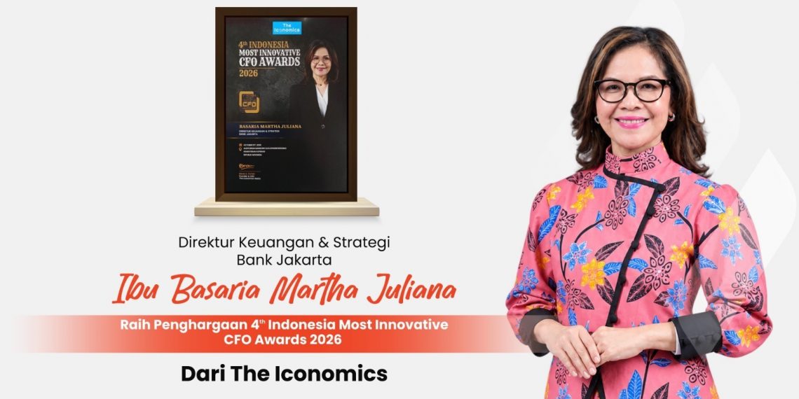 Direktur Keuangan Bank Jakarta Raih Innovative CFO Award 2026