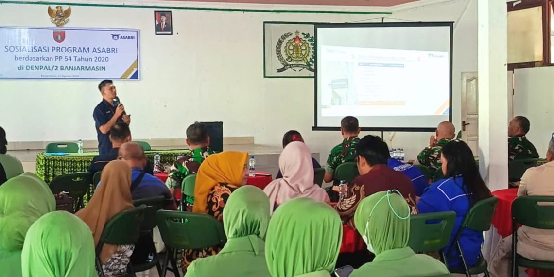 ASABRI Edukasi Prajurit TNI dan Keluarga di Banjarmasin