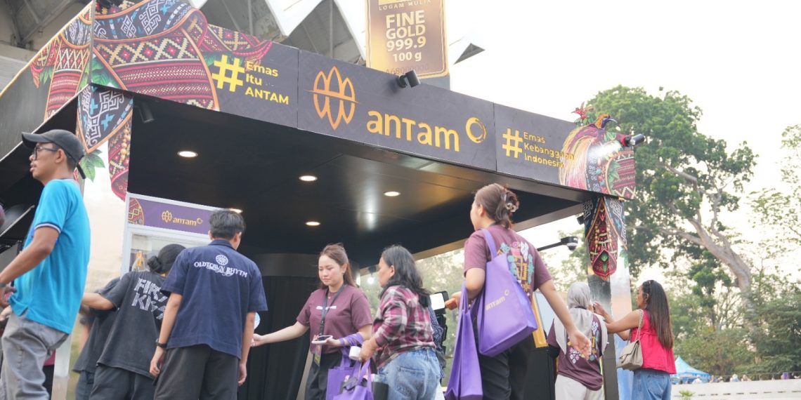 ANTAM Hadirkan ATM Emas di Konser Snada Indonesia 2026