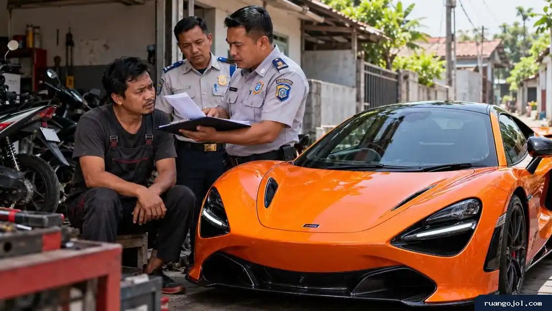 Mekanik di Tangerang Kena Tagihan Pajak McLaren Rp137 Juta, Kok Bisa?