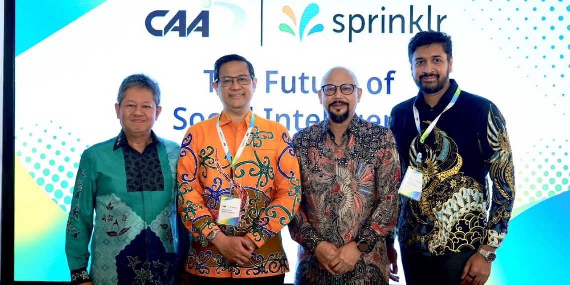 CAA Telco dan Sprinklr Perkuat Customer Intelligence Berbasis AI