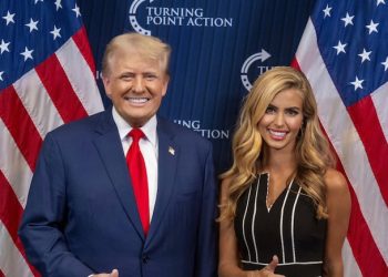 Presiden Donald Trump dan Katie Zacharia - X/Katie Zacharia