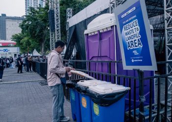XLSMART Strengthens ESG Commitment Through Sustainable Waste Management at Ultraverse Festival