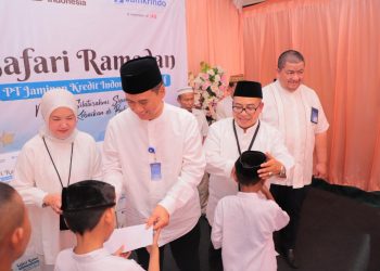 Sharing Ramadan Blessings, Jamkrindo Delivers Social Aid in Gorontalo
