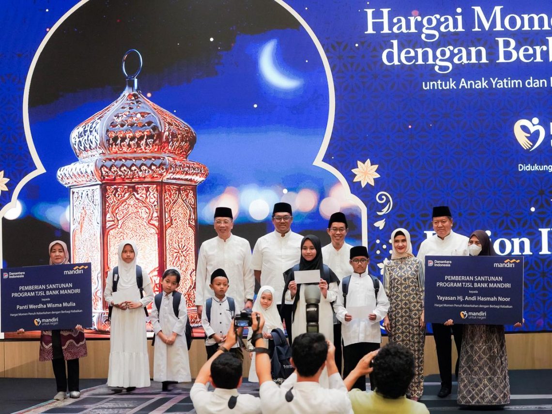 Bank Mandiri Region 3 Hosts Ramadan Iftar, Distributes Aid to Vulnerable Communities
