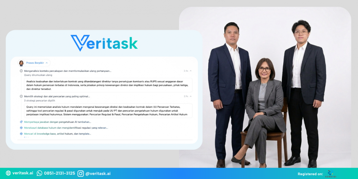 AiYU by Veritask Debuts as Indonesia’s First Agentic AI for Law and Compliance