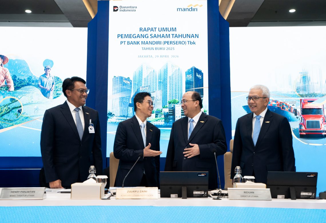 Backed by Strong Fundamentals, Bank Mandiri’s AGM Approves Rp 44.47 Trillion Dividend Distribution