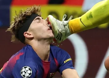 Fermin Lopez Suffers Facial Injury After Collision With Juan Musso in Atletico vs Barcelona