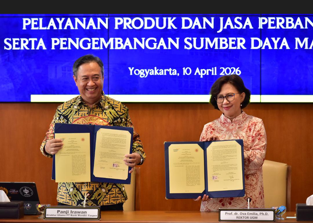 Bank Mandiri Taspen, UGM Strengthen Collaboration in Education and Finance