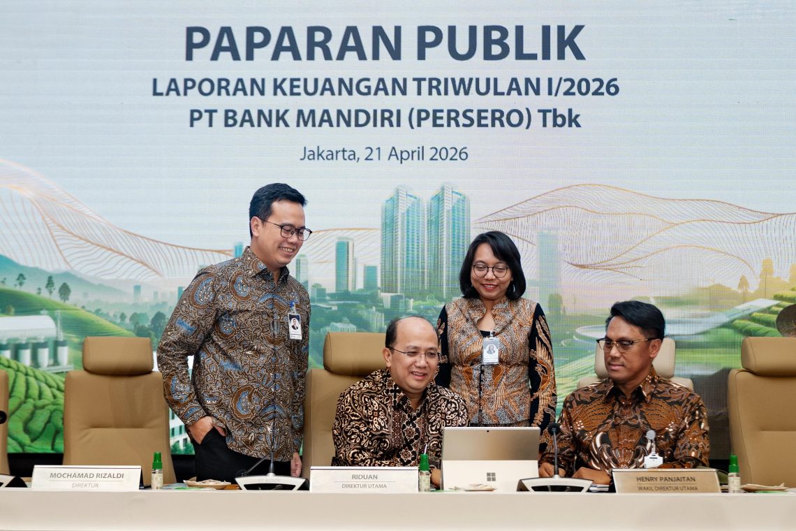 Bank Mandiri Posts Rp15.4 Trillion Profit in Q1 2026, Strengthens Role in National Economy