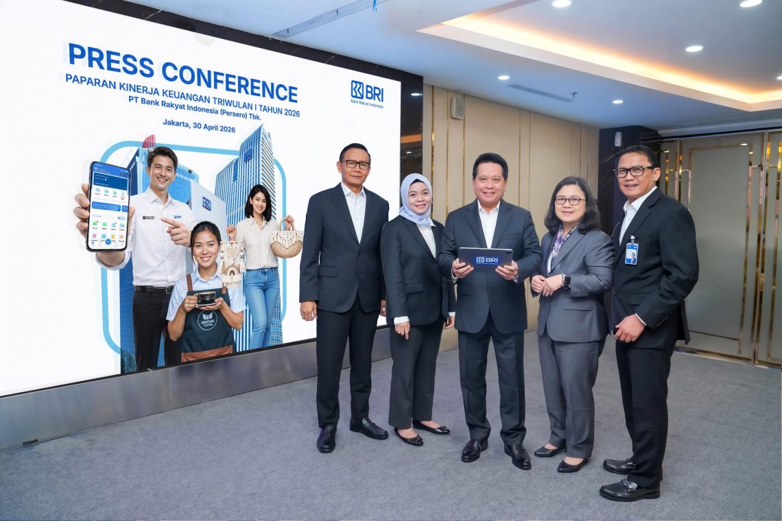 BRI Maintains Strong Growth, Net Profit Hits Rp15.5 Trillion in Q1 2026