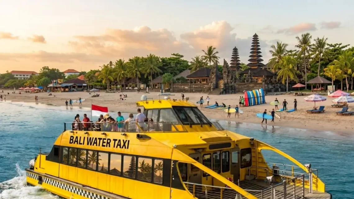 Bali Plans Water Taxi to Cut Airport Travel Time to Just 30 Minutes