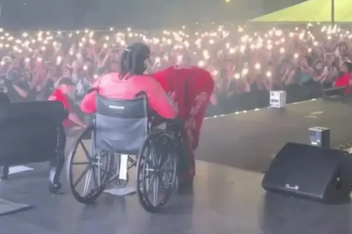 Offset Performs at Coachella in Wheelchair Days After Shooting