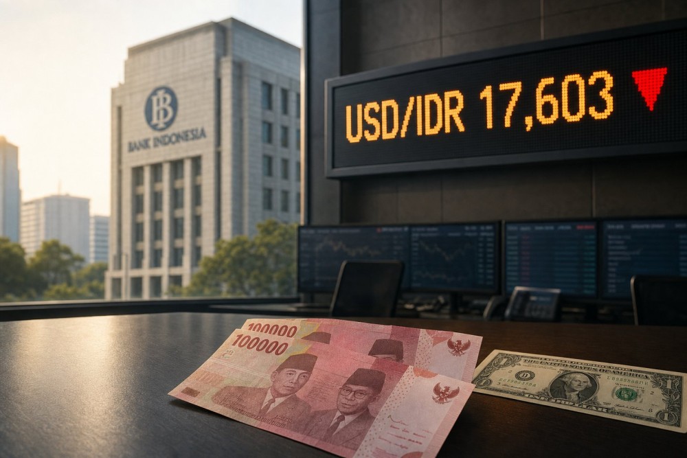 Indonesian Rupiah Weakens to Rp17,600 as Lawmakers Raise Inflation Concerns