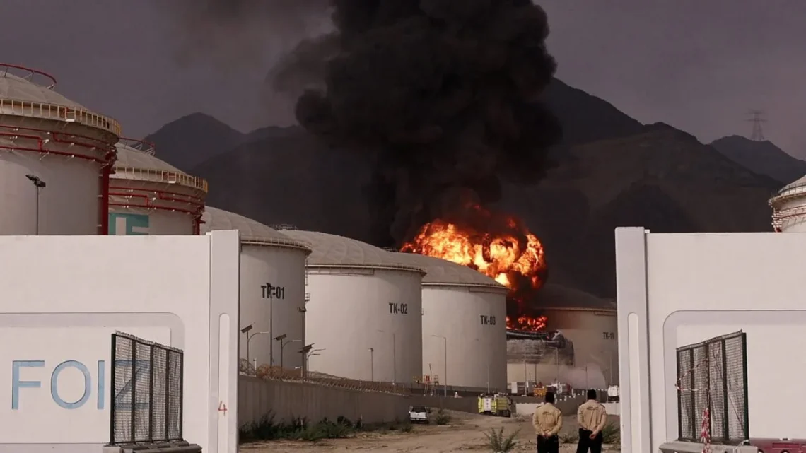 Drone Strike Hits Nuclear Facility in UAE, Sparks Massive Fire