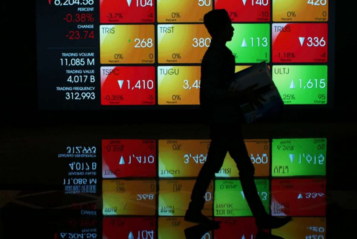 Indonesian Stock Market Slides Sharply as IHSG Falls to 6,396