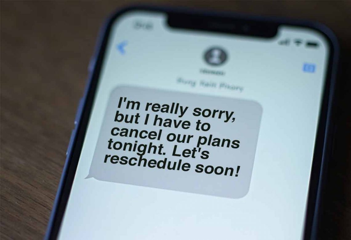 Why Some People Frequently Cancel Plans at the Last Minute