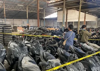 Police Bust Illegal Motorcycle Syndicate in South Jakarta, Seize 1,494 Vehicles