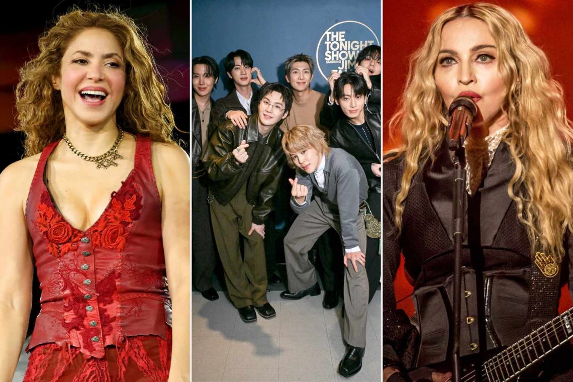 Madonna, Shakira, and BTS Rumored for 2026 World Cup Final Halftime Show