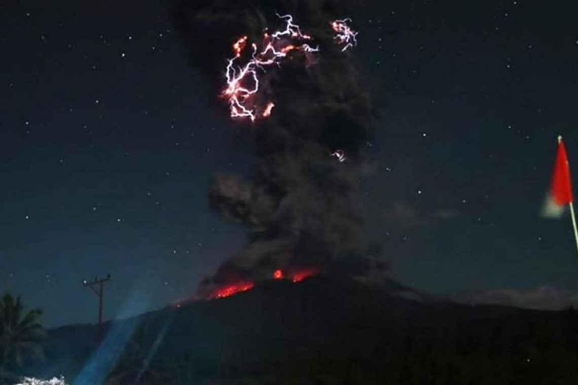 Mount Lewotobi Records Four Eruptions in a Day, Authorities Issue Warning