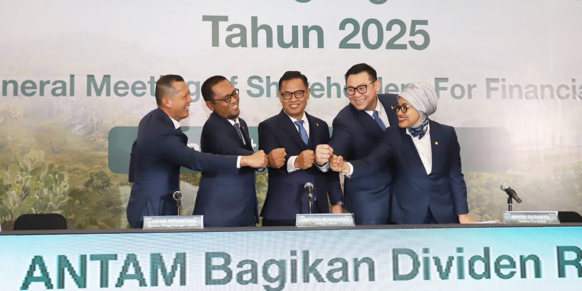 ANTAM Distributes IDR 5.04 Trillion in Dividends from Fiscal Year 2025 Earnings