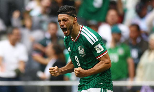 Raúl Jiménez Breaks Down in Tears After Scoring for Mexico