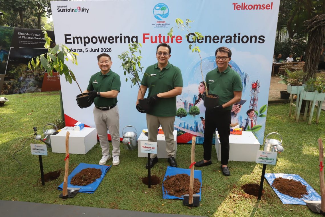 Telkomsel Highlights Green Initiatives and Digital Inclusion on World Environment Day