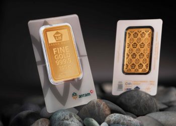 Antam Gold Price Falls to Rp2.63 Million per Gram