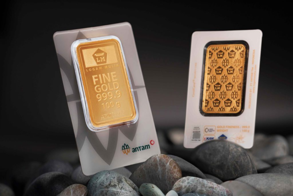 Antam Gold Price Falls to Rp2.63 Million per Gram
