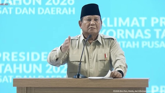 Prabowo: Indonesia Has Been on the Wrong Track Since the 1990s