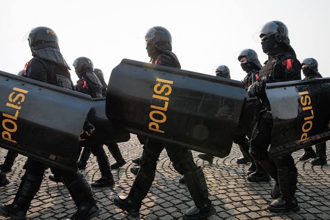 3,761 Security Personnel Deployed for Protests in Central Jakarta