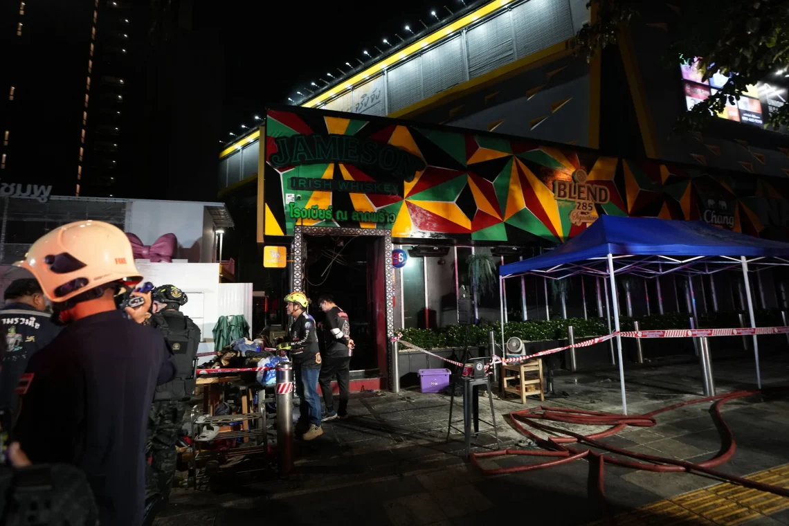 Massive Bangkok Bar Fire Kills 27, Leaves 63 Injured