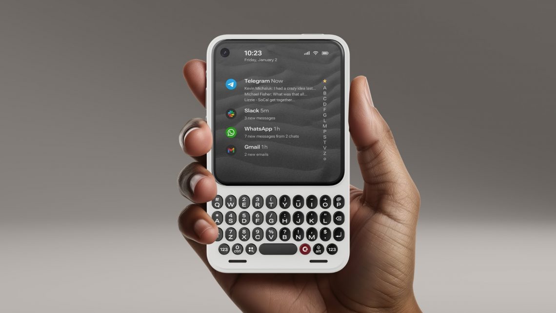 New Android Phone Brings Back the BlackBerry Keyboard Experience