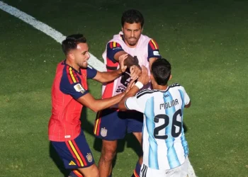 Nahuel Molina Sparks Heated Clash After Spain's FIFA World Cup 2026 Victory