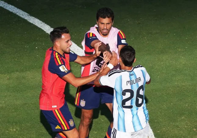 Nahuel Molina Sparks Heated Clash After Spain's FIFA World Cup 2026 Victory