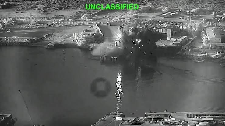 US Launches First-Ever Sea Drone Attack on Iranian Naval Base