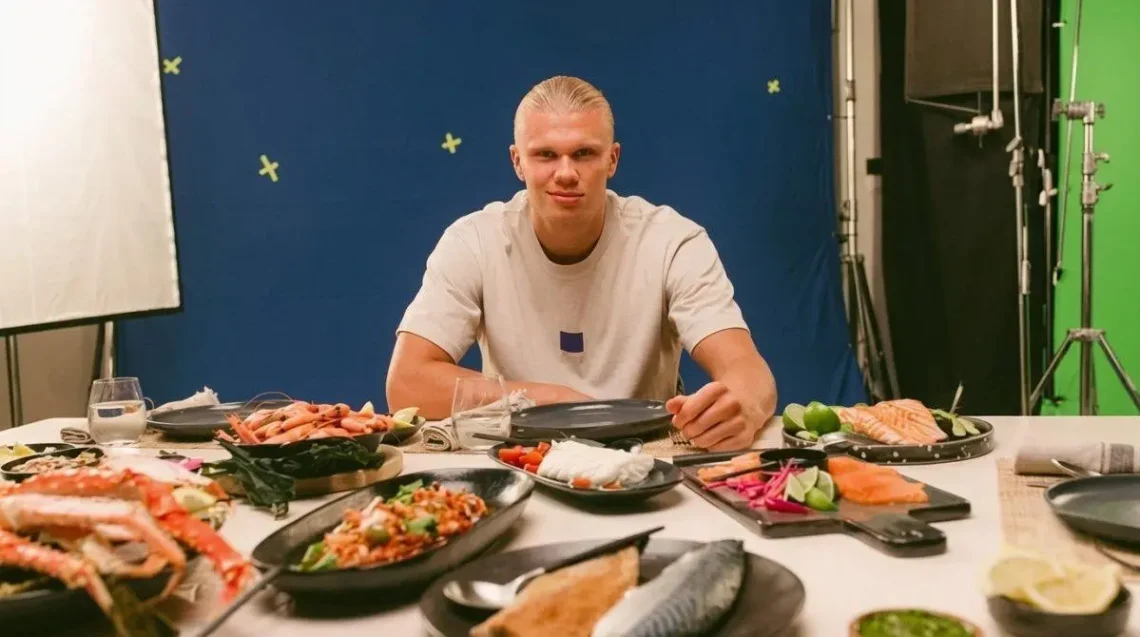 Erling Haaland Eats 6,000 Calories a Day, But Experts Warn Against Copying It