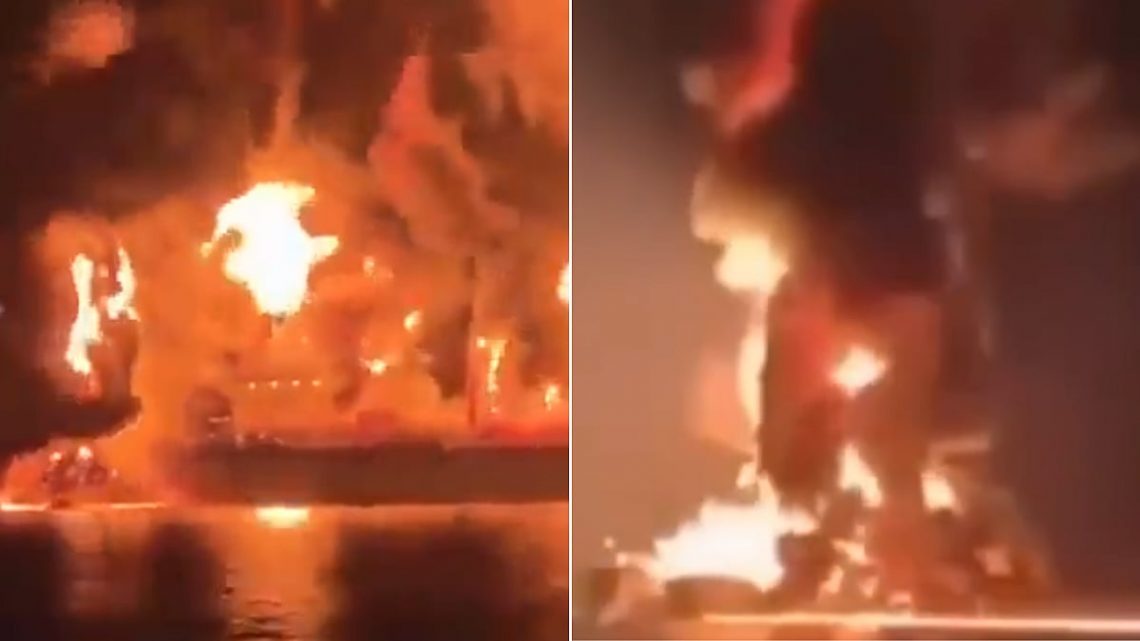 Houthis Claim Missile and Drone Attack on Two Saudi Oil Tankers