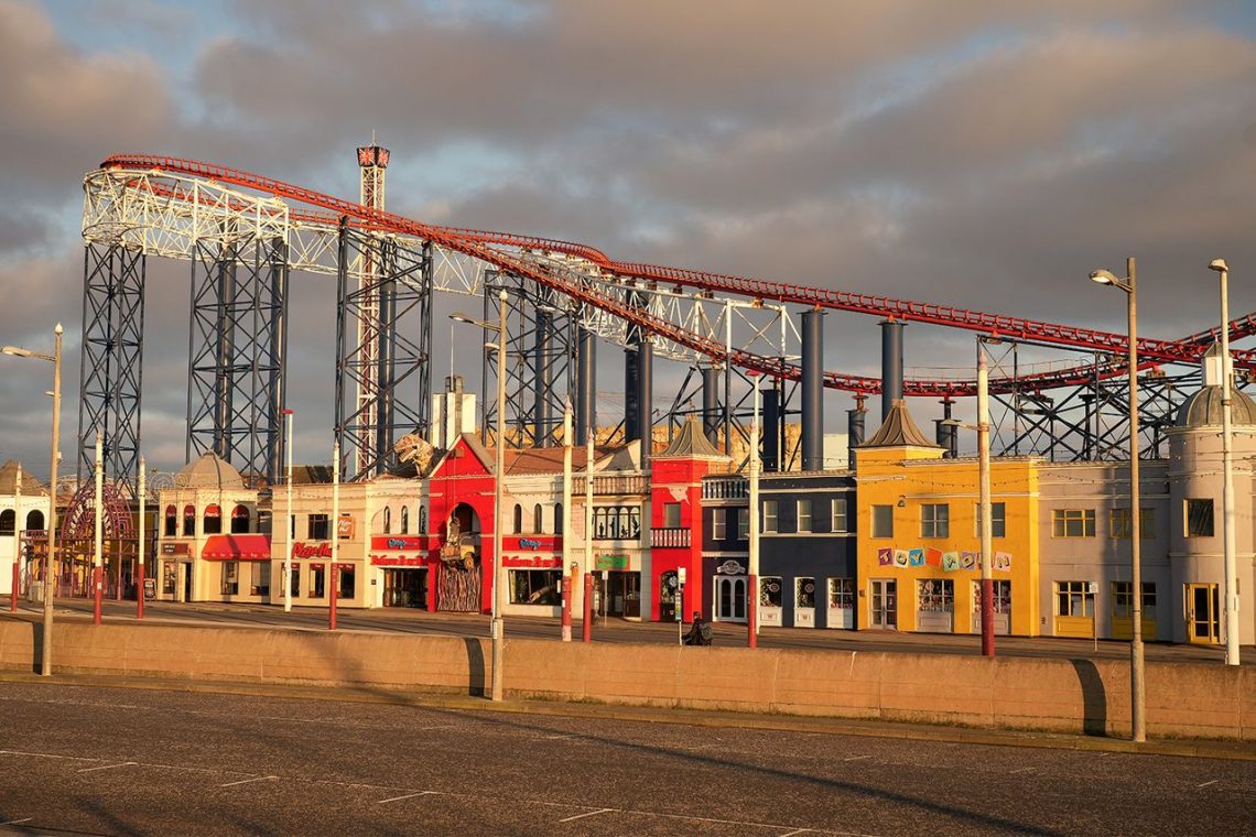 100-Year-Old Roller Coaster Halted Mid-Ride at UK Theme Park