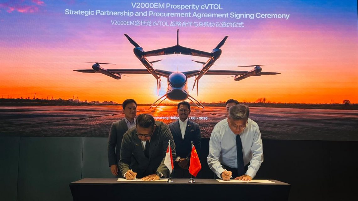 Whitesky Aviation, AutoFlight Build Indonesia’s eVTOL Ecosystem With Rp7.8 Trillion Potential