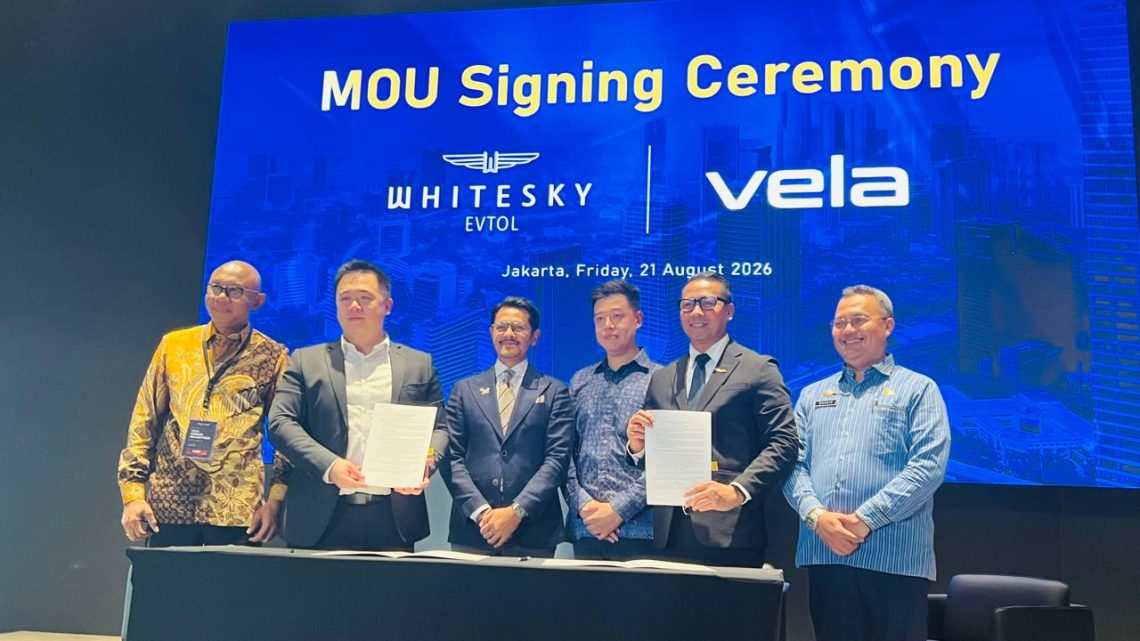 Whitesky’s 200 eVTOL Pipeline Could Reach Rp9.1 Trillion Over 10 Years