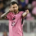 Inter Miami forward Lionel Messi (10) celebrates after scoring a goal against Colorado Rapids in the second half of their MLS match at Chase Stadium on Saturday, April 6, 2024, in Fort Lauderdale, Fla. MATIAS J. OCNER mocner@miamiherald.com