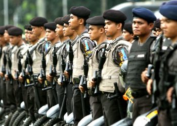 18,504 Police Officers Deployed to Secure 27 August Jakarta Protest