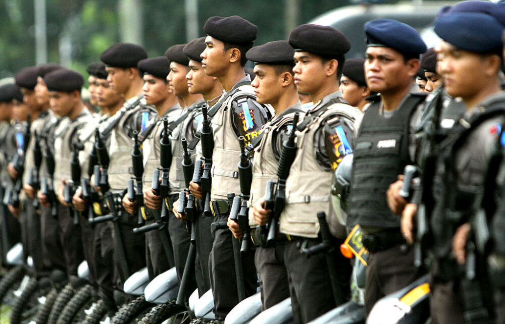18,504 Police Officers Deployed to Secure 27 August Jakarta Protest