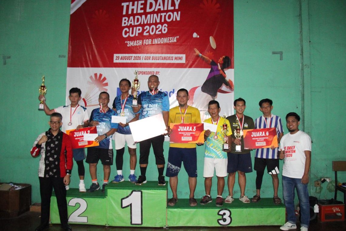 Thedaily.id and Jamkrindo Hold Friendly Badminton Tournament to Build Sportsmanship and Connections