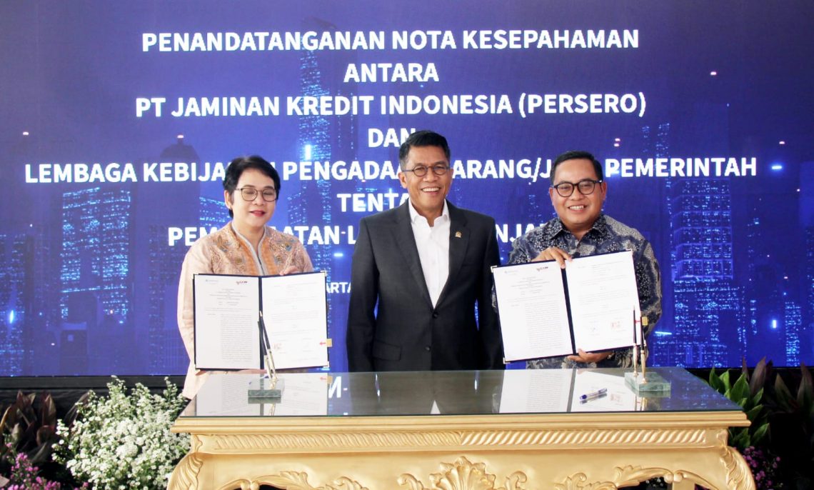 Jamkrindo, LKPP Sign MoU to Strengthen Government Procurement Ecosystem